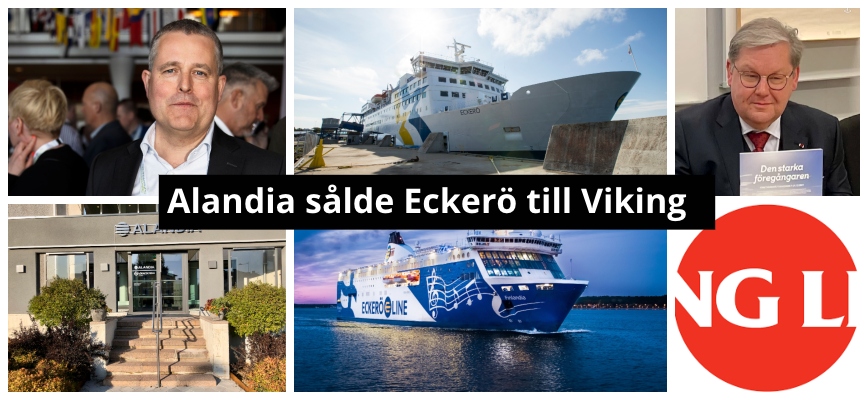 Försäkrare sålde Eckeröaktier – Ålands Sjöfart