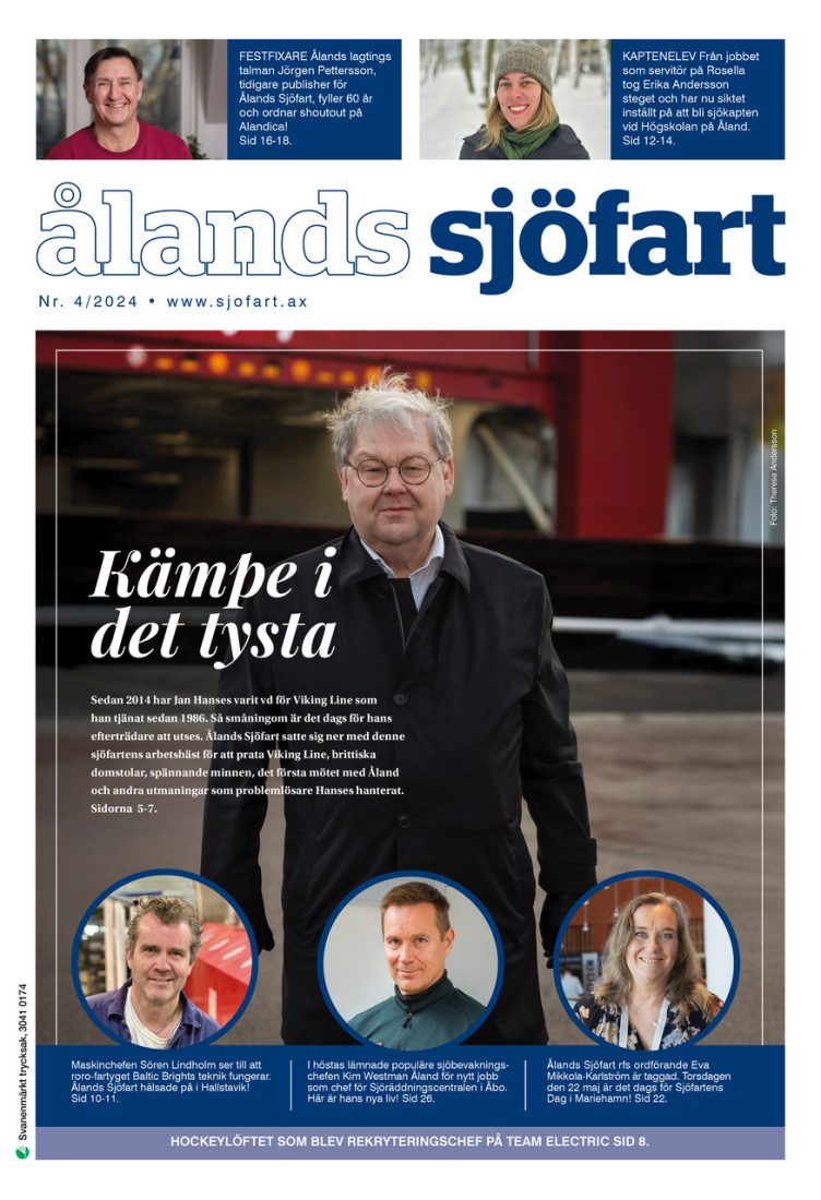 Alandssjofart #4 2024 front