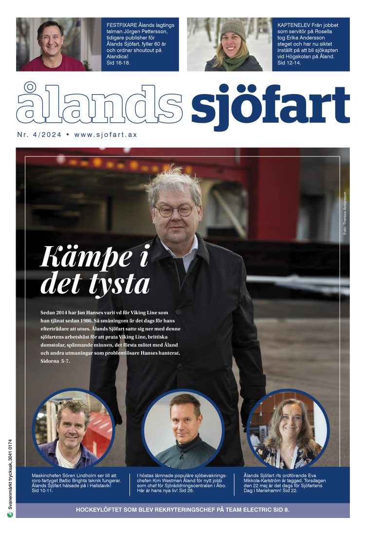 Alandssjofart #4 2024 Front