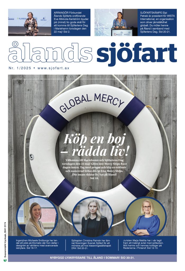 Alandssjofart #1 2025 front